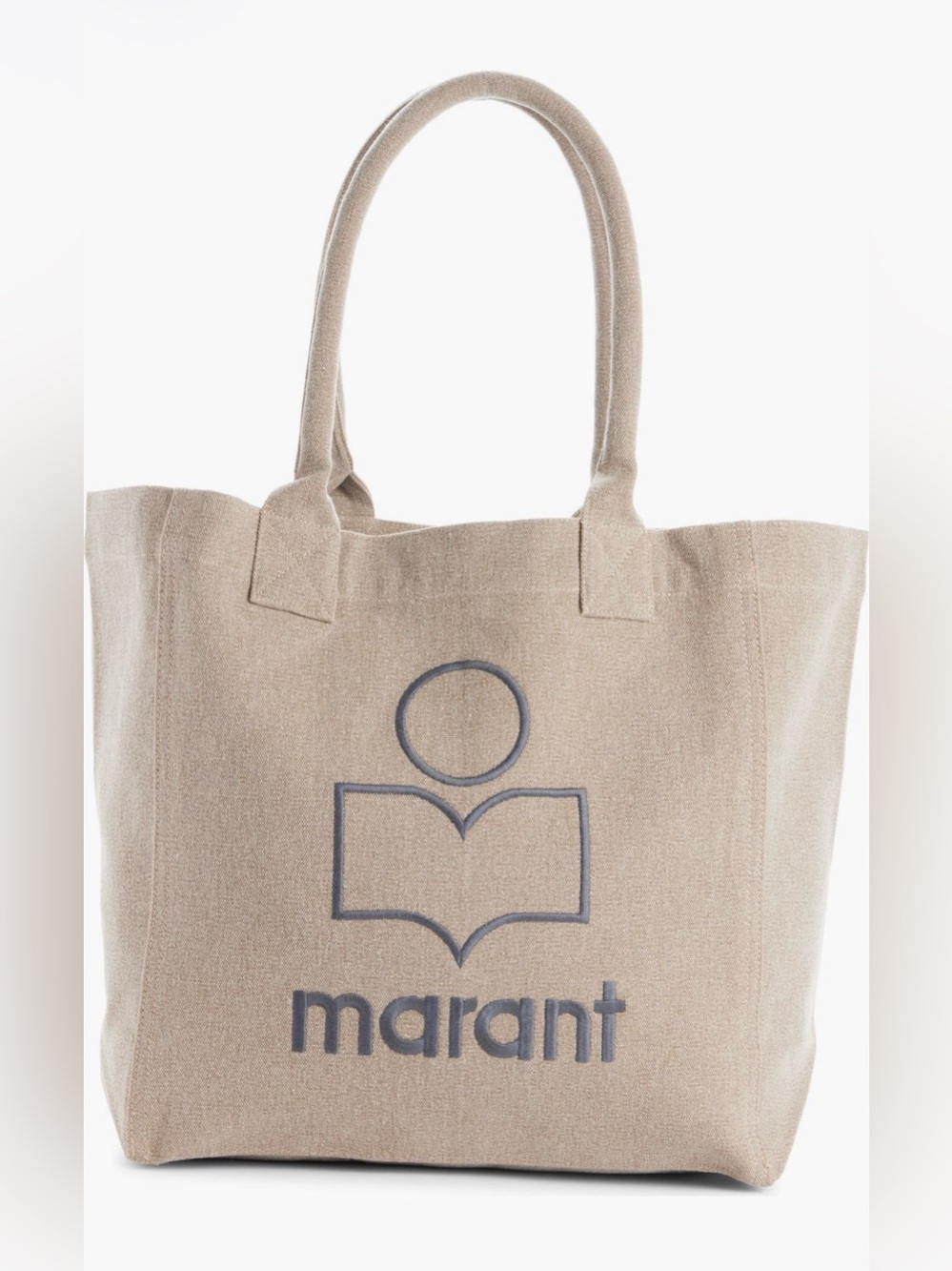 Isabel Marant Small Yenky Logo Canvas Tote